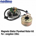 Magneto Stator 2 Pole Coil 4 Wire Flywheel Rotor Kit for ZongShen 150CC Xmotos Kaya Apollo Dirt Pit Bike Parts|Motorcycle Motor|