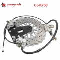 Alconstar Motorcycle Brake Assembly Kit Front & Rear Brake Caliper Disc for BMW R12 R50 R51 R71 Ural M1 M72 CJ K750 SideCar