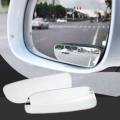 1 Pair 360 Rotation Adjustable Wide Angle Mirror Car Safety Blind Spot Mirror Auto Rear View Convex Mirror Car Styling|Mirror &a