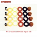 4sets Fuel Injector Repair Kit /injector Parts For Bosch Universal Including Micro Filter Oring Plastic Gasket Pintle Cap - Fuel