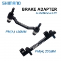 Shimano Mtb Brake Disc Adapter Pm A 180mm 203mm Brake Rotor Post Mount Converter Ultralight Mountain Bike Parts - Bicycle Brake