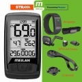 MEILAN M4 Bicycle Computer IPX5 Waterproof Cyclocomputer 2.5 Inch Wireless Bike Speedometer ANT+ BLE4.0 Sensor for Strava Wahoo|