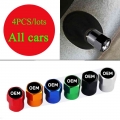 4PCS Silver Red Black Blue Gold Green Metal Hexagon Car Valve Cap Wheel Tire Valve Caps Cover with Auto Sticker Accessories|Valv