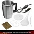 Professional Car Headlight Lens Restoration Repair Kit Polishing Cleaner Cup Set Headlight Refurbished Heating Cup Restore Kit -