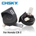 CHSKY Car Horn Snail type Horn For Honda CR Z 2010 to 2016 12V Loudness 110 129db Auto Horn Long Life Time High Low Klaxon|Multi