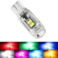 New T10 Led W5w Super Bright Polarity Free Plastic Protect Smd Car Interior Light Read Door License Plate Wedge Lamp 12v White -