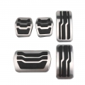 Color My Life Stainless Steel Car Pedal Pads Pedals Cover For Ford Focus 2 3 4 Mk2 Mk3 Mk4 Rs St 2005-2020 Kuga Escape 2009-2020