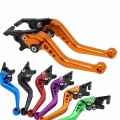 CNC Universal Motorcycle scooter brake lever front disc Rear drum adjustable brake Clutch levers handle for HONDA YAMAHA SUZUKI|