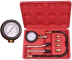 Gasoline Engine Compression Tester Auto Petrol Gas Engine Cylinder with M10 M12 M14 M18 Adapter Automobile Pressure Gauge Tester