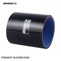 ID 51/57/63/76/89mm 3 Ply 0 Degree Straight Silicone Hose Intercooler Turbo Intake Pipe Coupler Hose For BMW/Audi/Honda Black|Ho