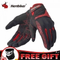 HEROBIKER Motorcycle Gloves Summer Breathable Guantes Moto Touch Screen Motocross Off Road Gloves Motorbike Riding Gloves|Gloves