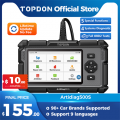 Topdon Car Diagnostic Tool Obd2 Diagnostic Scanner All Systems Abs Airbag Dpf Oil Reset Automotive Diagnoses Tool Artidiag500s -