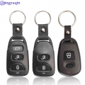 Jingyuqin For Hyundai Elantra Sonata Santa For Kia Carens Replacement 2+1 2 3+1 Buttons Remote Key Shell Case Fob 2+1 Button - C