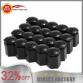 Car styling 17*30mm Black 20Pcs/set Vehicle Auto Car Wheel Nut Bolt Cover Cap for VAUXHALL Cars|cap women|bolt m10cap tube - Off