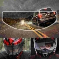 Motorcycle Helmet Waterproof Rainproof Anti-fog Lens Film Clear Protective Sun Visor Screen Patch Shield For K3 K4 Ax8 Ls2 Hjc M