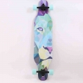 Dancing Longbard Women Long Board Dance 104cm Beginner PU Wheels Dance Sliding Road Dance Girls Outdoor Colorful Skate Board New