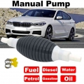 Universal Liquid Fuel Transfer Self Priming Suction Pump for Cars Manual Change Oil Pump Diesel Gasoline Fuel Tank Pumping Pump|