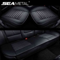 Seat Covers Car Pu Leather Auto Chair Cushion Four Seasons Automobiles Seat Cover Universal Pad Mats Protectors Car Accessories