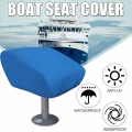 Helmsman Protection Waterproof Outdoor Foldable Boat Seat Cover Ship UV Resistant Yacht Captain Chair Elastic Closure Dust|Boat