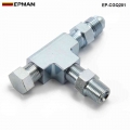 1/8npt To 4an Turbo Adapter Tee Fitting W/ Block Oil Feed Pressure Sensor Ep-cgq201 - Turbo Chargers & Parts - ebikpro.