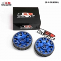 2pcs Adjustable Cam Gears Timing Gear Pulley For Nissan Skyline Gtr R34 2.6l Rb26det Engine 98-02 Inlet And Exhaust Ep-cgrb25bl