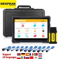 Nexpeak K2 Heavy Duty Truck Diagnostic Scanner Engine Abs Airbag Dpf Cluster Calibration Full System Truck Diesel Obd Diagnostic