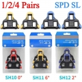 SPD SL Road Bike Pedal Cleat SH11 Bicycle Cleats Original Box Shoes Cleats Bike Pedal Road Cleats Speed System SH10 SH11 SH12| |