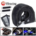 Black Glass Fiber T3 Turbo Heat Shield Turbocharger Blanket Cover For T2 T25 T28 GT28 GT30 GT35 For Most T3 Turbine Housing|Turb