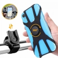 Silicone Bicycle Phone Holder Motorcycle For IPhone 12 11 Pro Max 7 8 Plus X Xr Xs Mobile Phone Mount Bike Cycling Accessories|B