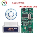 Super Mini Elm327 Wifi V1.5 Obd2 Elm327 Pic18f25k80 Chip Elm 327 Obdii Diagnostic Tools For Android/ios/windows/pc - Code Reader