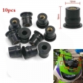 10 Piece Universal Motorcycle M6 6mm Rubber Well Nut Windscreen Wind Screen Fairing Cowl Well Nut Bolts Screw 1/2" Wellnut