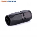 AN8 Black Oil Braided Hose Fitting AN8 Straight Swivel Oil Fuel Gas Line Hose End Adaptor Fast Flow Fuel YC101286|braided hose f