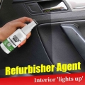 HGKJ Refurbish Agent Interior Leather Maintenance Cleaner Auto Interior Auto Plastic Renovated Coating|Leather & Upholstery