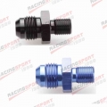 AN 6 AN6 6AN male to 1/8" BSP BSPP Straight Adapter Aluminum BLACK/BLUE|an 8|an6 to an6an6 1/8 - ebikpro.com