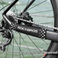 ROCKBROS Bicycle Frame Protection Ultralight MTB Bike Frame Protector Chain Rear Fork Guard Cover Cycling Chain Cover Black|Prot