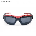 Fashionable UV400 Riding Anti glare Glasses Racing Windproof Vintage Men Women Safety Goggles Motorcycle Sunglasses Protection|