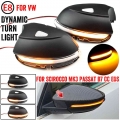 Side Wing Rearview Mirror Indicator Blinker Repeater Dynamic Turn Signal Light For Vw Passat B7 Cc Scirocco Jetta Mk6 Eos - Sign