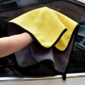 1pc car wash towels microfiber Super Absorbent towel Strong wash and dry towel thick polyester plush car care cleaning cloth|Wax