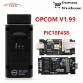 Opcom V1.95 1.99 V1.78 V1.70 With Pic18f458 Op-com Opel For Car Diagnostic Tool V1.7 Free Software Autoscanner - Code Readers &a