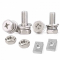 2 Set Universal Motorcycle Scooter ATV Dirt Bike Battery Terminal Nut and Bolt Screws M5x10mm M6x12mm 4Ah 5Ah 6AH 7Ah|Motorcycle