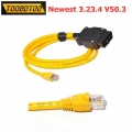 ENET Data Cable V3.23.4 V50.3 For BMW to OBD2 Interface For BMW F series ICOM Coding ENET Diagnostic Cable|Car Diagnostic Cables