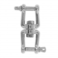 Marine Stainless Steel Anchor Chain Connector Swivel Jaw Double Shackle M5 Swivel for Boat|Marine Hardware| - Ebikpro.co