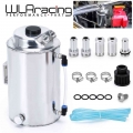 Wlr Racing - 2l 2 Litre Aluminium Polished Round Oil Catch Can Tank With Breather Filter Wlr-tk01 - Fuel Tanks - ebikpro.co