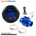 Dynoracing 2'' 52mm Car Digital Blue Led Water Temperature Gauge 40-150 Celsius With Water Temp Joint Pipe Sensor Adapte