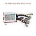 24v/36v/48v 250/350/500w Dc Electric Bike Motor Brushed Controller Box For Electric Bicycle Scooter E-bike Accessory - Electric