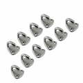 10PCS 316 Stainless Steel Pad Eye Fender Hook Open Type Polish Marine Yacht Hardware Clothes Fender Hook|Marine Hardware| - Of