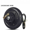 24v 36v 48v 350w 500w Hub Motor Scooter Brushless Toothless Electric Scooter Hub Wheel Motor 8 Inch - Electric Bicycle Motor - O