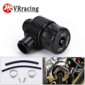 Black Auto Racing Turbo aluminum Universal BOV 25mm 1.8T Blow Off Valve Turbo Wastegate Bov With Adpater Outside VR5742BK|Valve