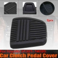 2pcs Brake Clutch Pedal Pad Rubber Cover Set 31321-14020 31321-14010 For Toyota 4runner Camry Celica Land Cruiser Paseo Rav4