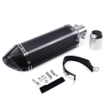 Universal 38 51mm Motorcycle Exhaust Muffler Pipe Dirt Street Bike Stainless Tail Tube For Suzuki GSF600 GS1000 for Yamaha Honda